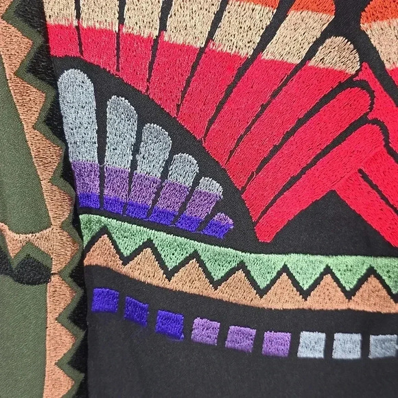 {Anthropologie} Ranna Gill Women's Fanned Vignette Shift Dress -  Size 2 - Picture 7 of 16